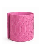 Epheia Python Leather Bracelet Pink Python