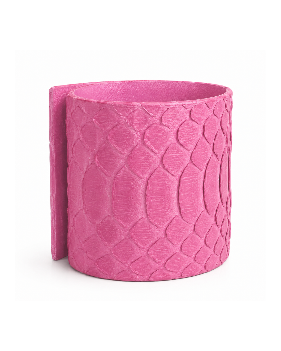 Epheia Python Leather Bracelet Pink Python