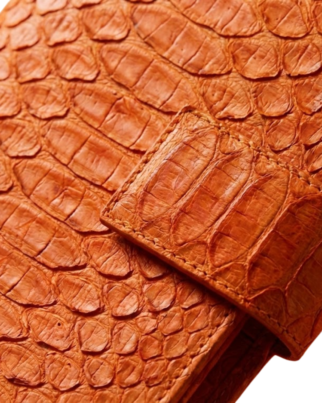 Giovani Python Wallet Orange