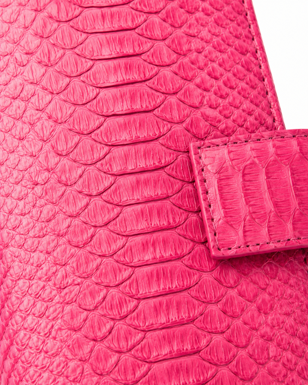 Giovani Python Wallet Pink
