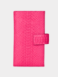 Giovani Python Wallet Pink