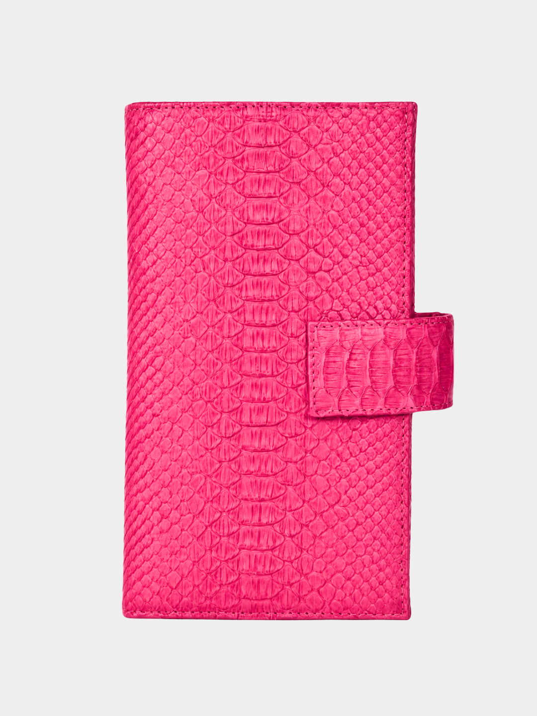 Giovani Python Wallet Pink