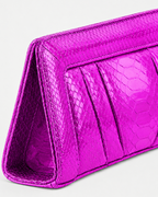 Malibu Italian Python Clutch Handbag Barbie