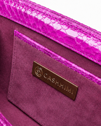 Malibu Italian Python Clutch Handbag Barbie