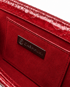 Malibu Italian Python Clutch Handbag Lipstick