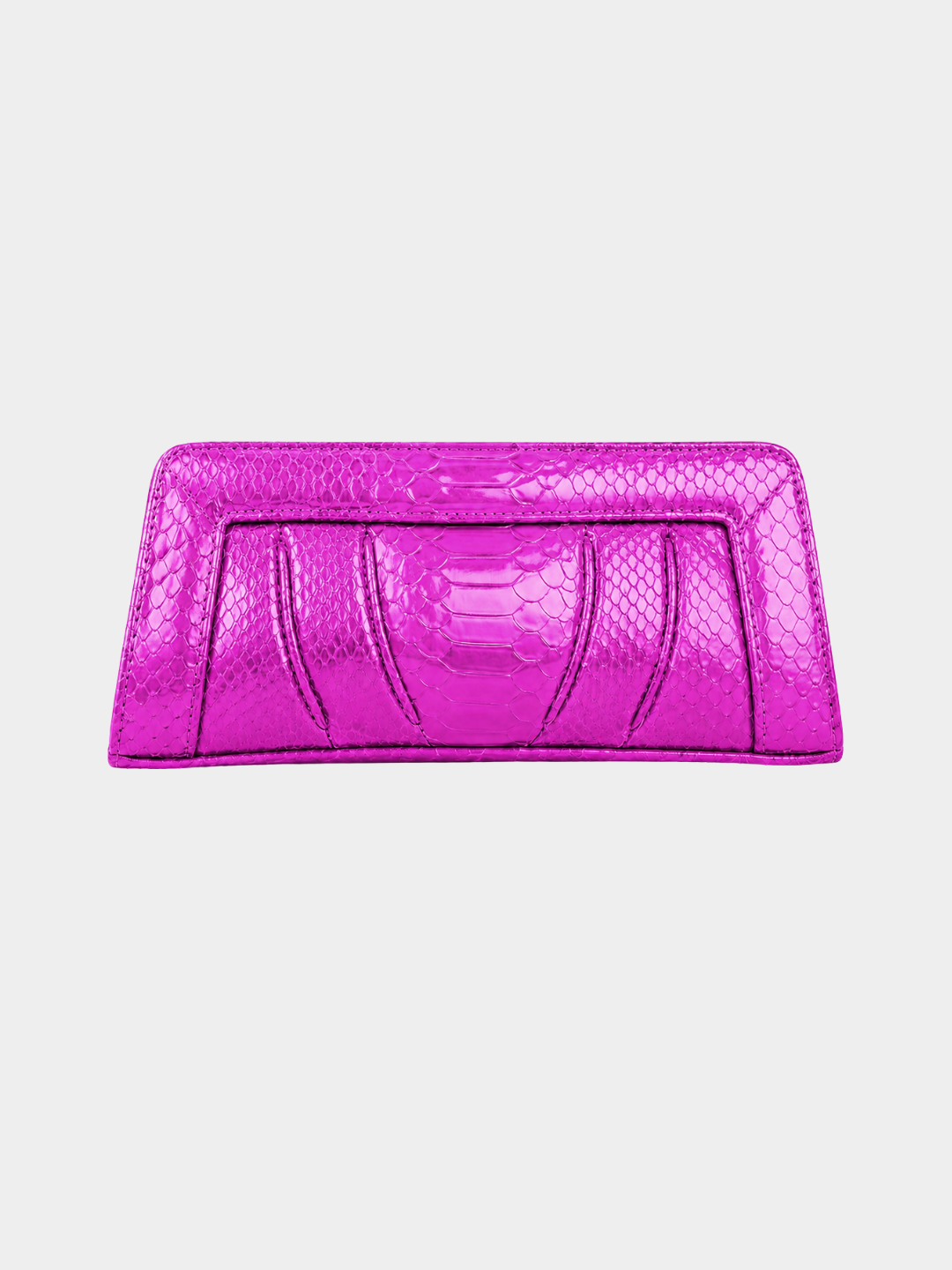 Malibu Italian Python Clutch Handbag Barbie