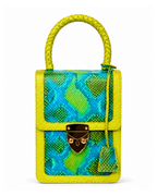 Marbella Italian Python Leather Handbag