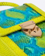 Marbella Italian Python Leather Handbag