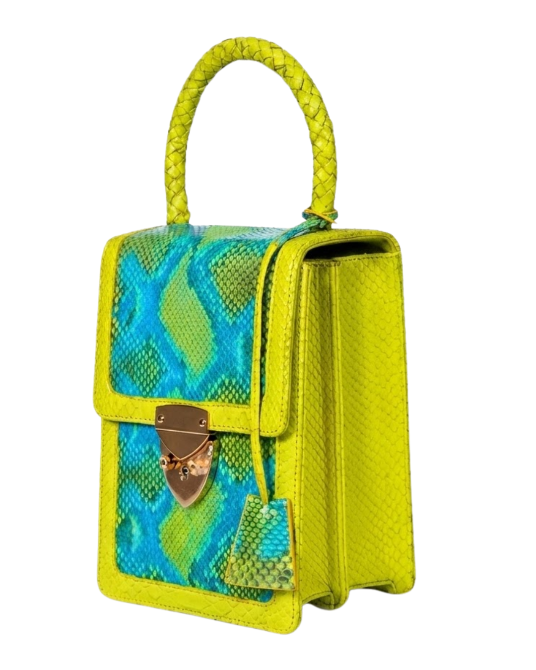 Marbella Italian Python Leather Handbag