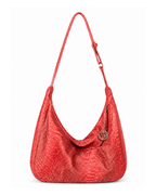 Orlando Italian Python Leather Handbag Somon