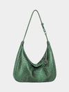 Orlando Italian Python Leather Handbag Emarald