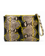 Silvicia Italian Python Leather Handbag