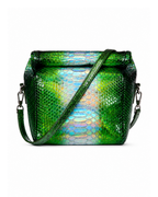 Utah Italian Python Leather Handbag