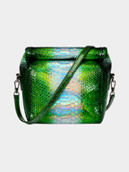 Utah Italian Python Leather Handbag