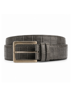 Vimont - Croco Leather Belt Void