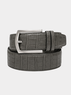 Vimont - Croco Leather Belt Void